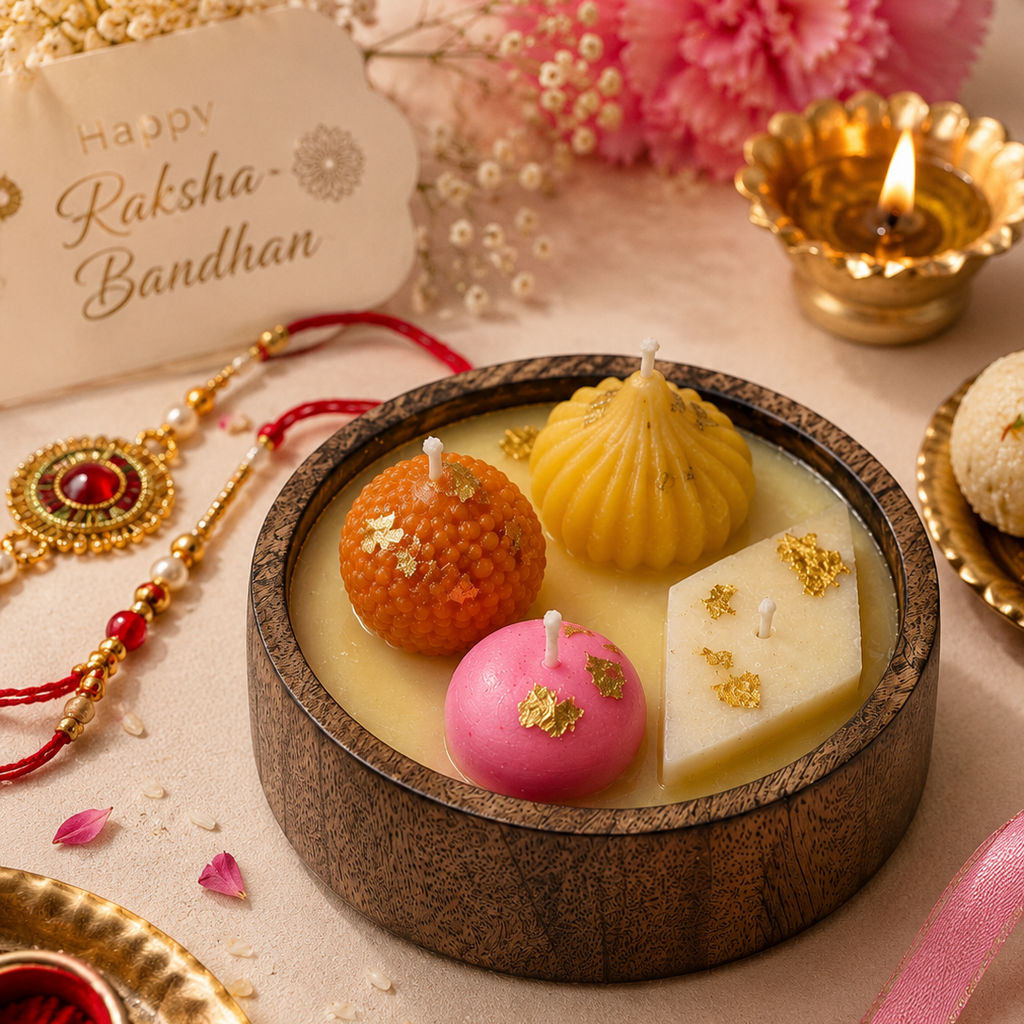 Festive Sweet Candle