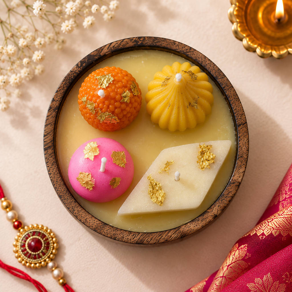 Festive Sweet Candle