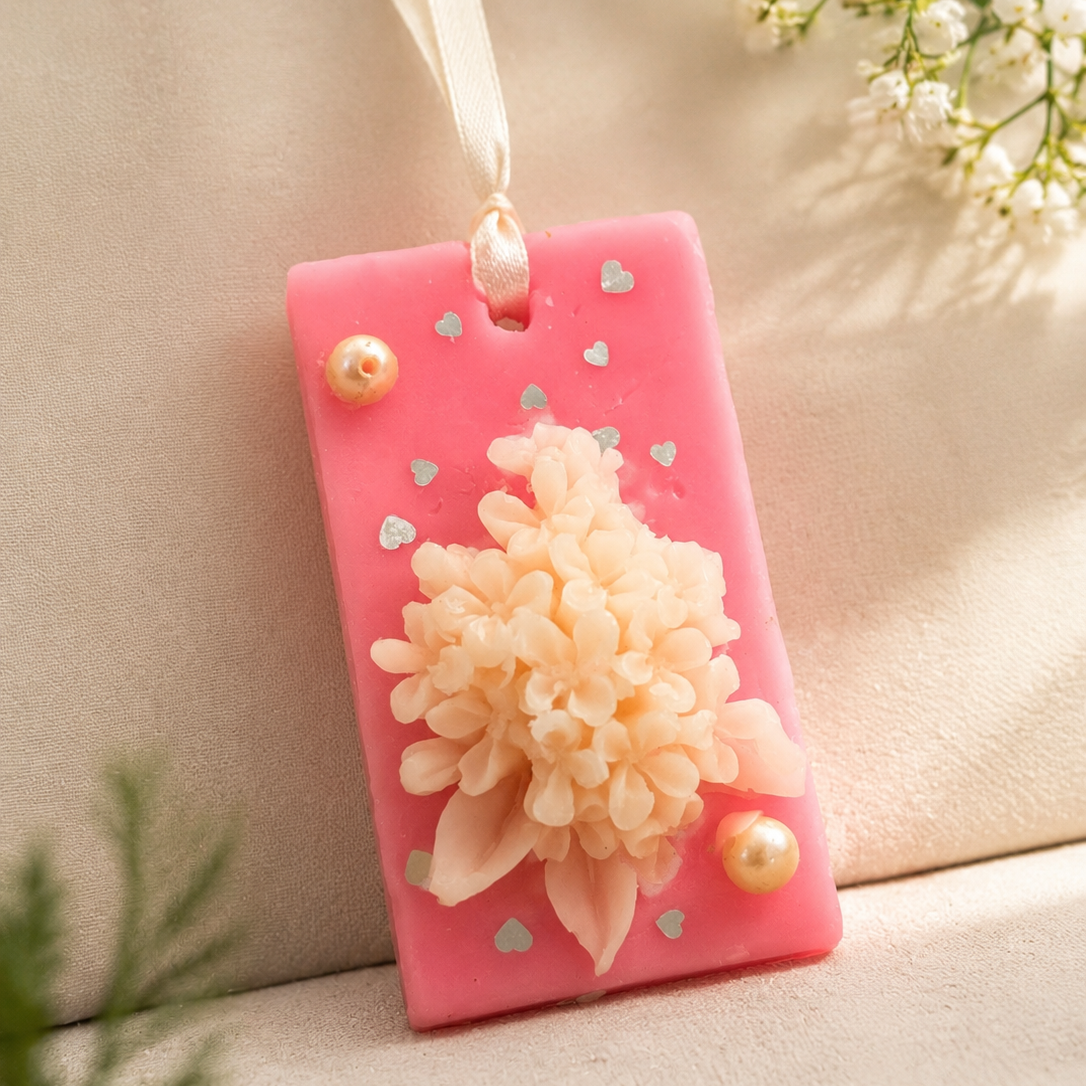 Pink Floral Sachet
