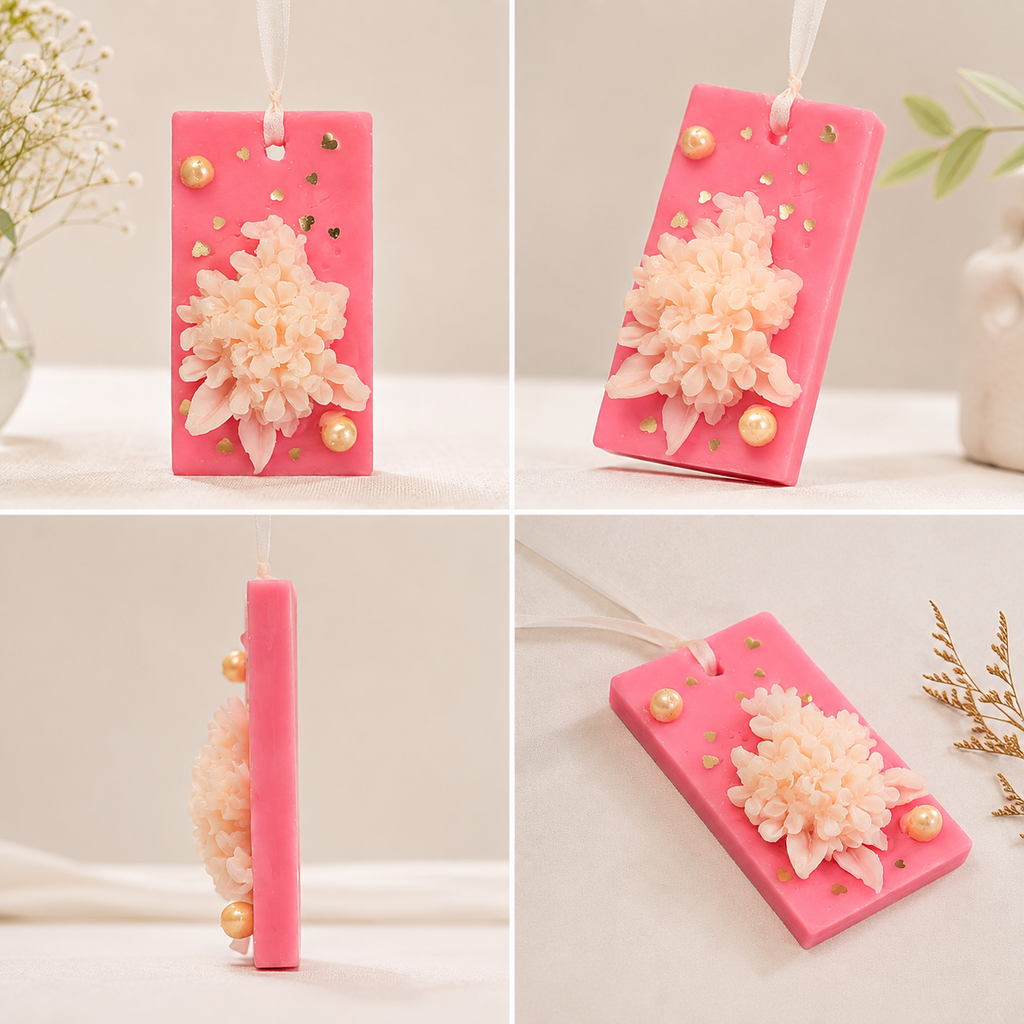 Pink Floral Sachet
