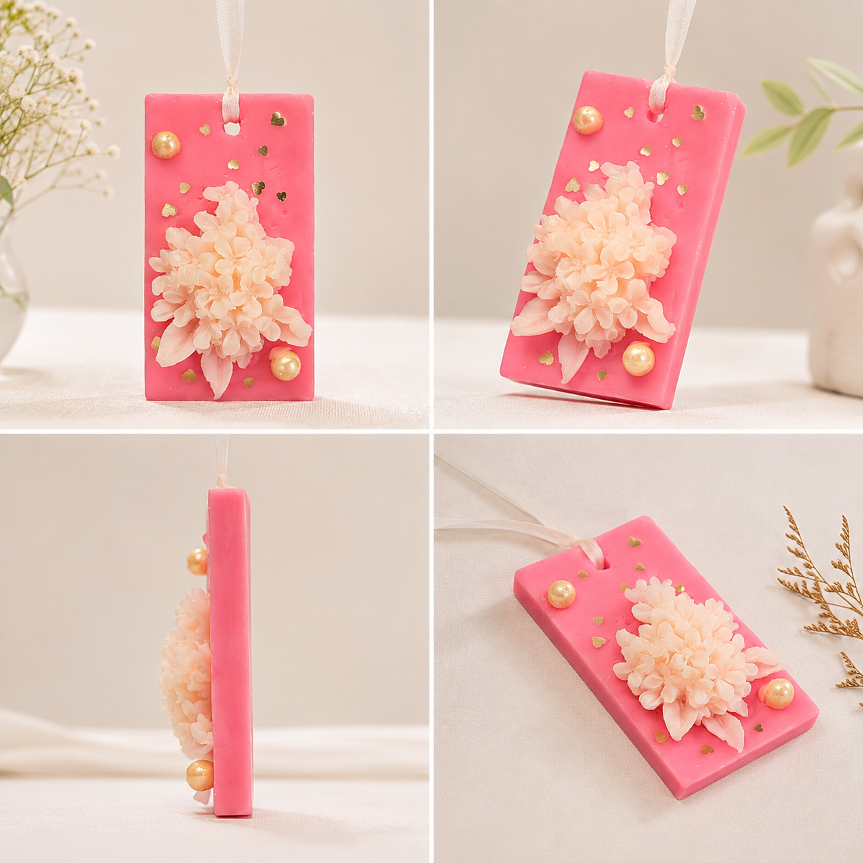 Pink Floral Sachet