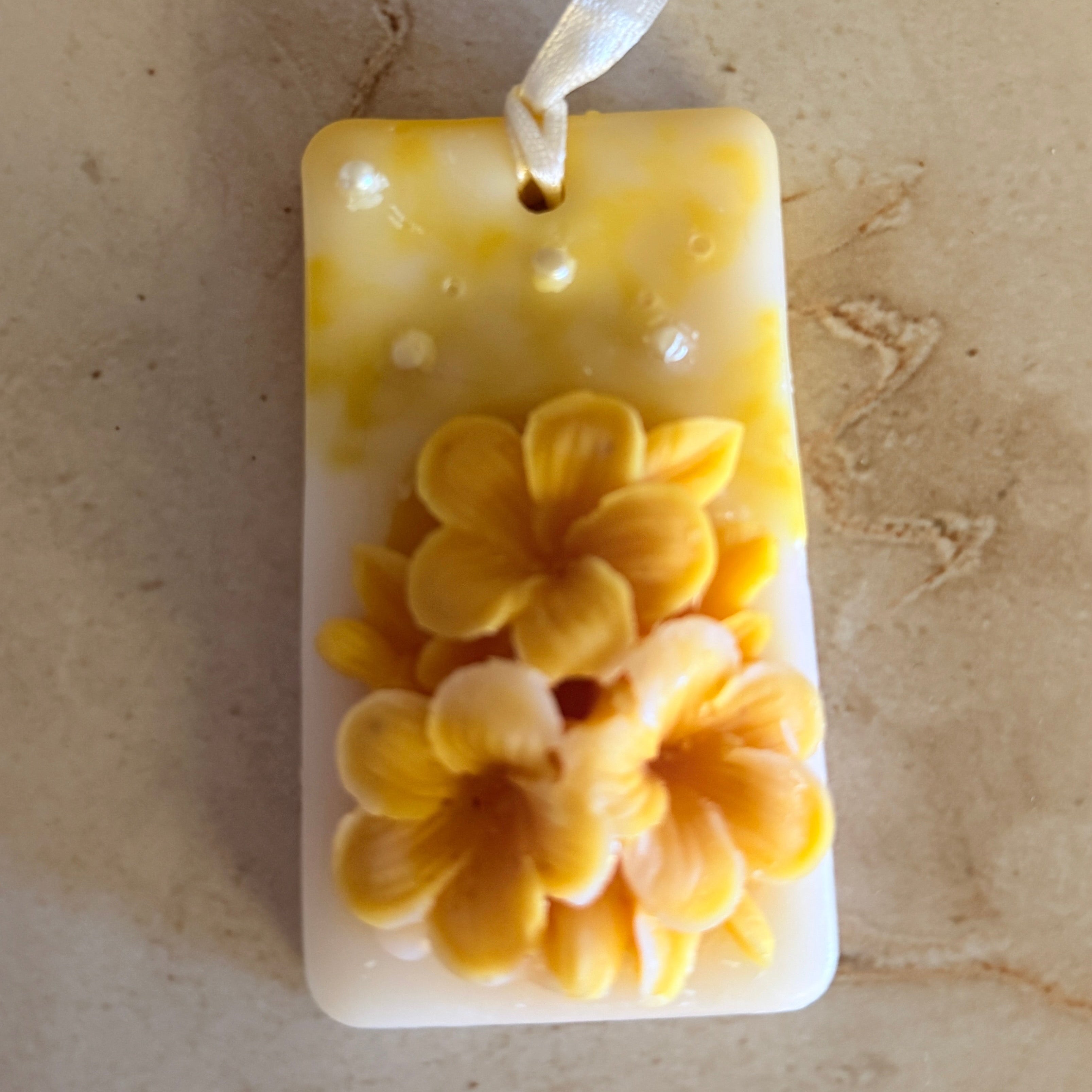 Yellow Floral Sachet