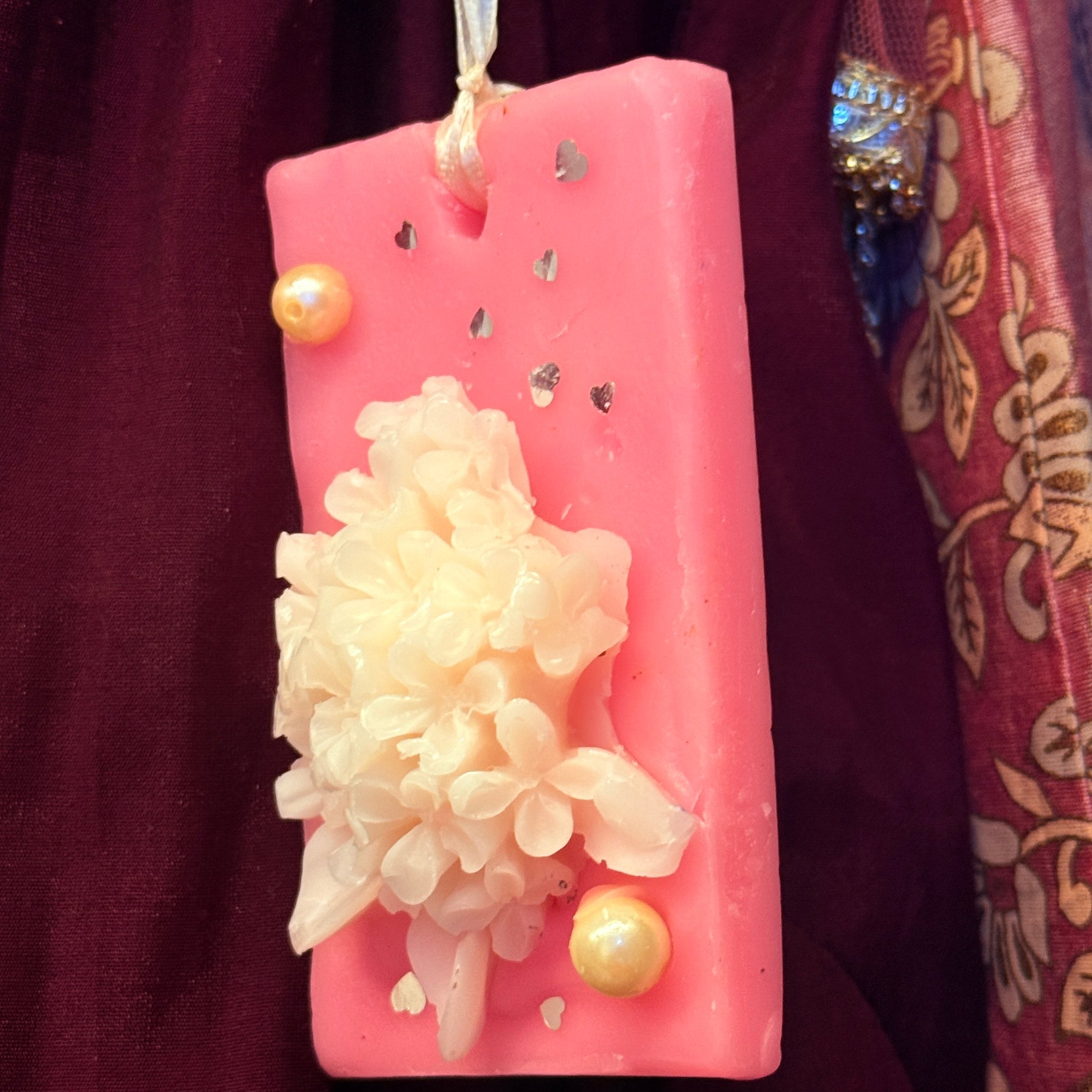 Pink Floral Sachet