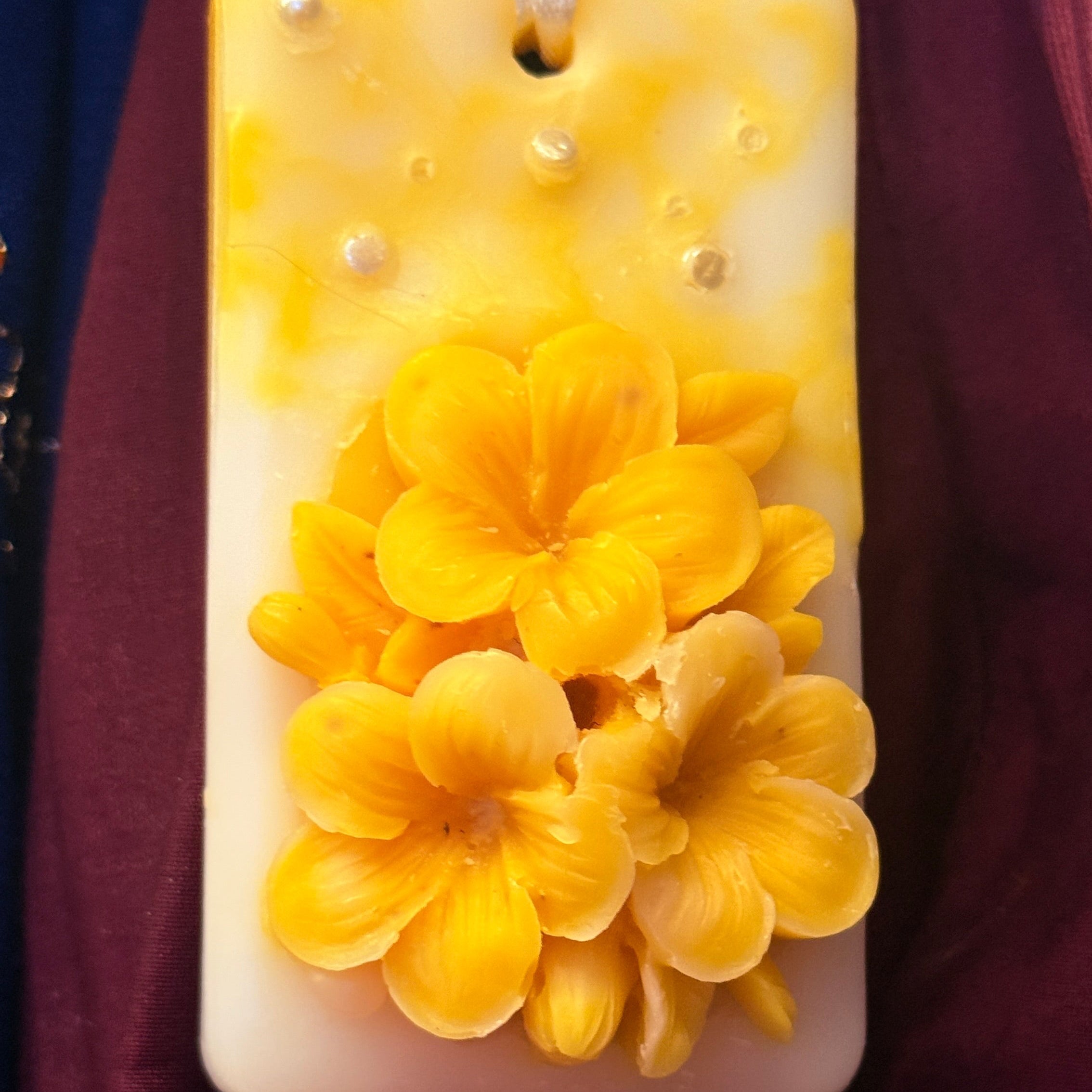 Yellow Floral Sachet
