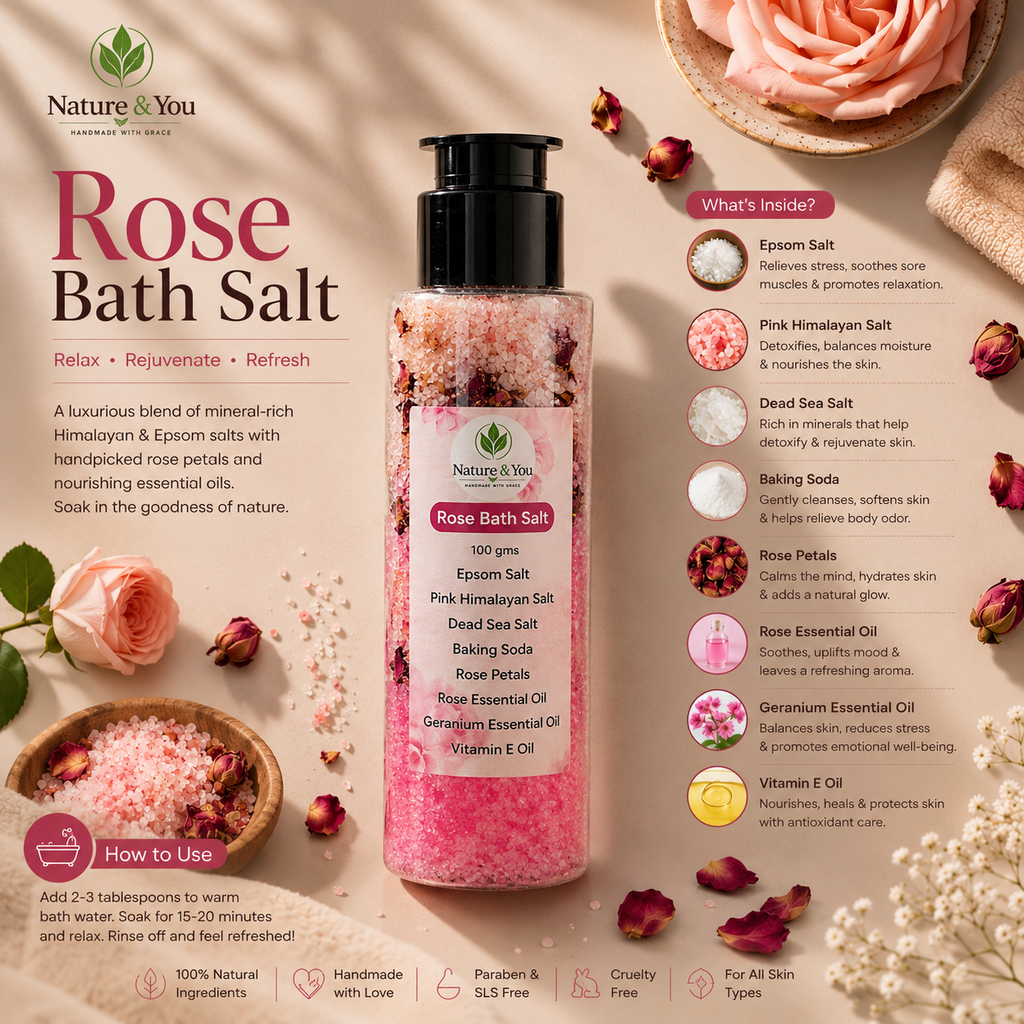 Rose Bliss Bath Salt