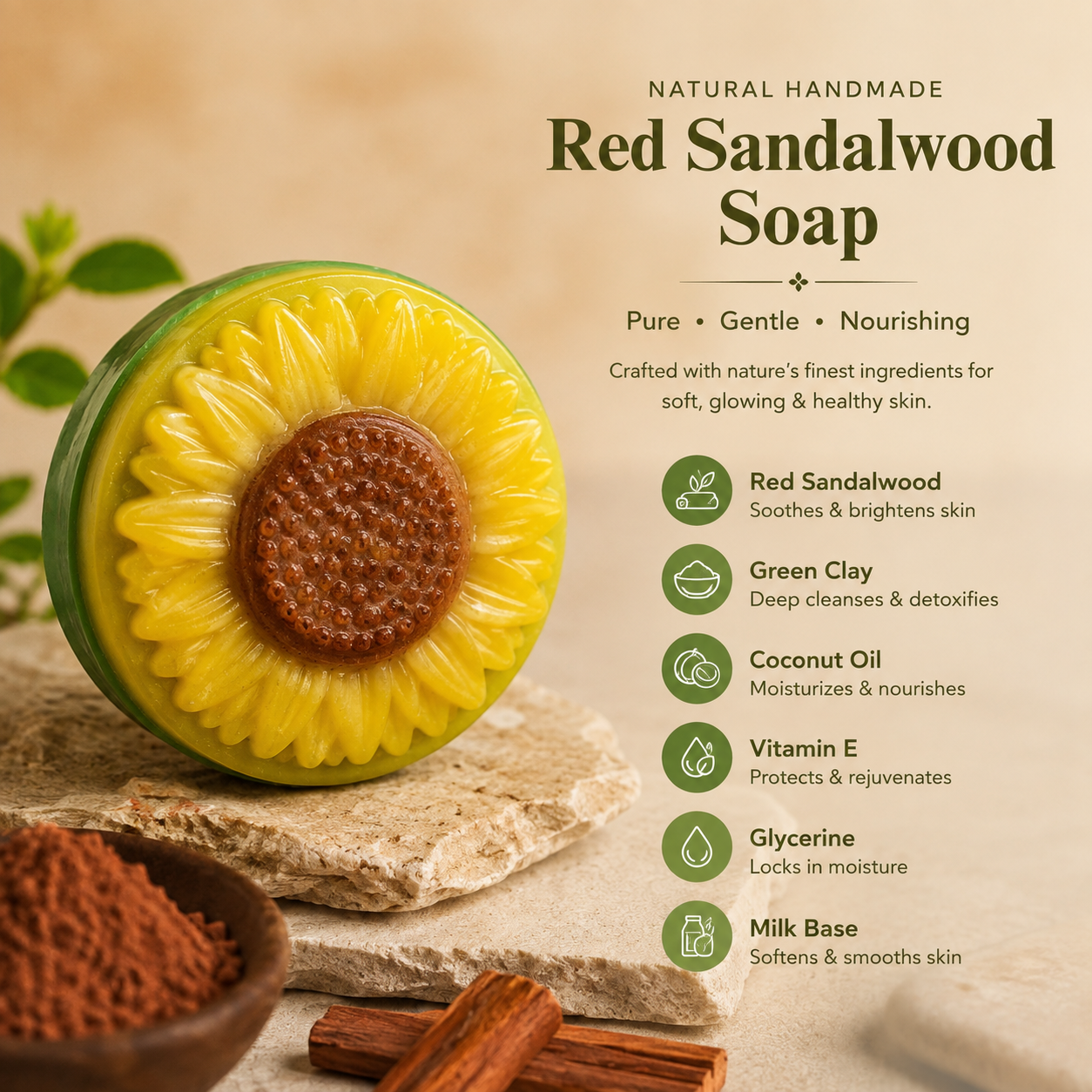 Sunflower Soap